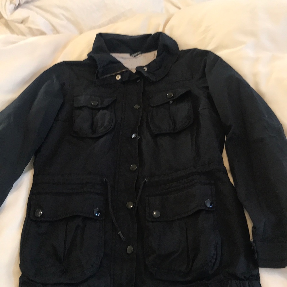 Black Utility Jacket - image 1